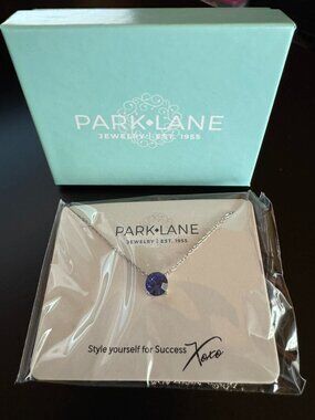Park Lane Impression Necklace - Sapphire